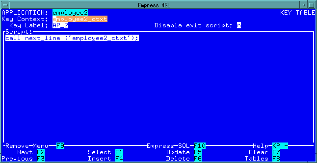 Figure 4-102 Next Key
