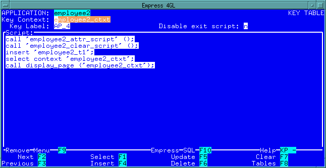 Figure 4-104 Insert Key