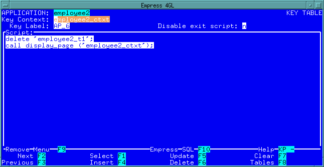 Figure 4-106 Delete Key