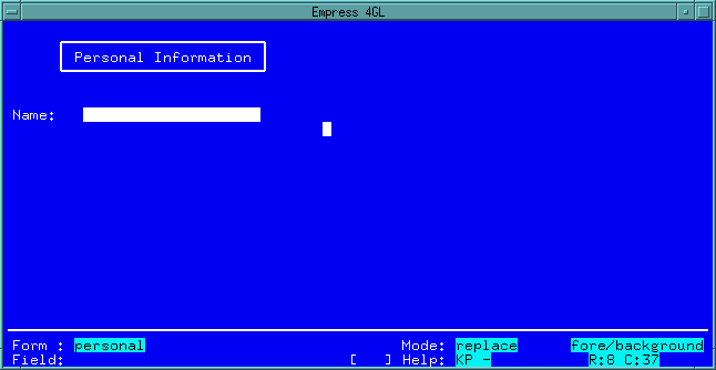 Figure 4-11 Single line field