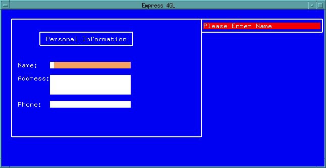 Figure 4-39 Personal application