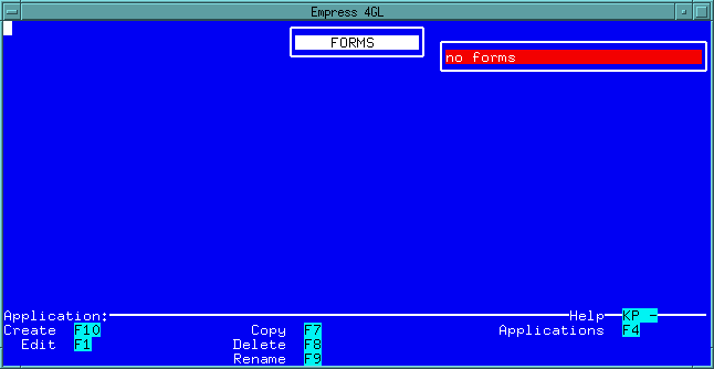 Figure 4-4 Form Manager