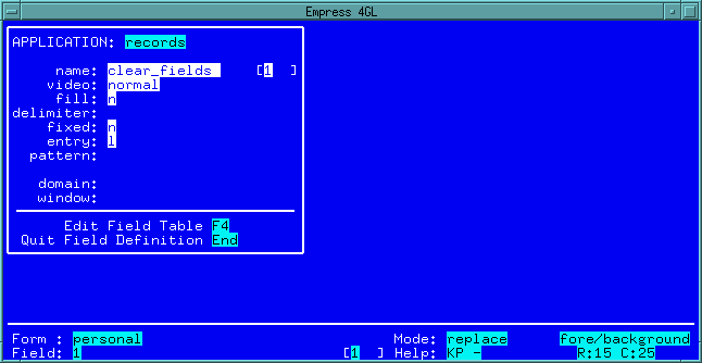Figure 4-43 clear_fields definition