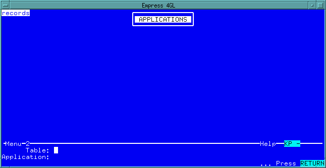 Figure 4-52 Default Application