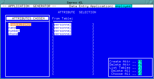 Figure 4-84 DATA SET attributes