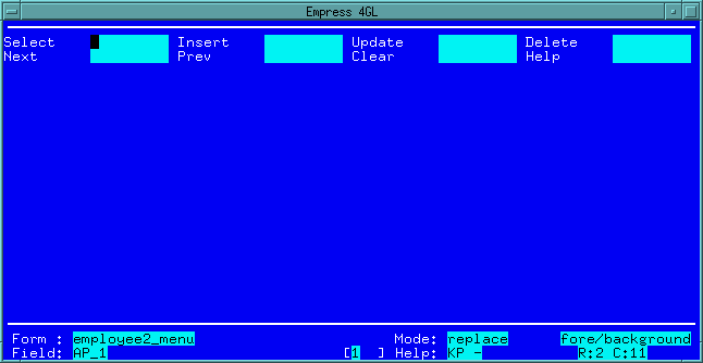 Figure 4-85 employee2_menu