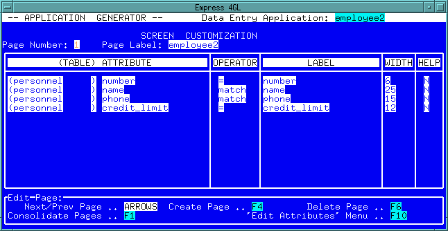 Figure 4-87 INTERFACE screen