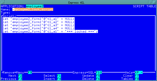 Figure 4-95 employee2_lock_script