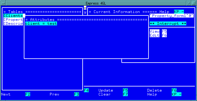 Figure 9-17 Attributes Window