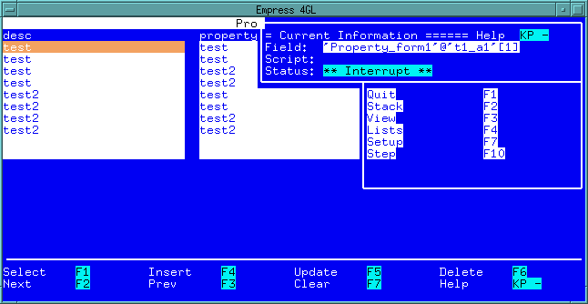 Figure 9-5 Status Window