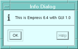 Figure 4-3 Info Dialog Box