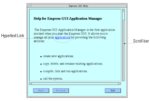 Figure 1-4 Help Screen
